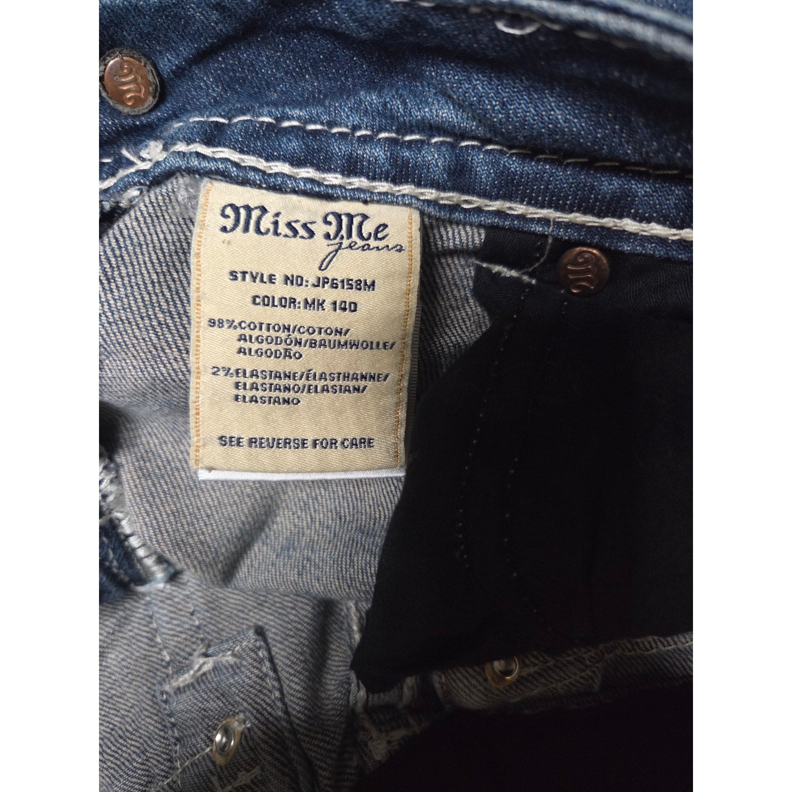 Miss Me Denim Bermuda Shorts JP6158M Size 29