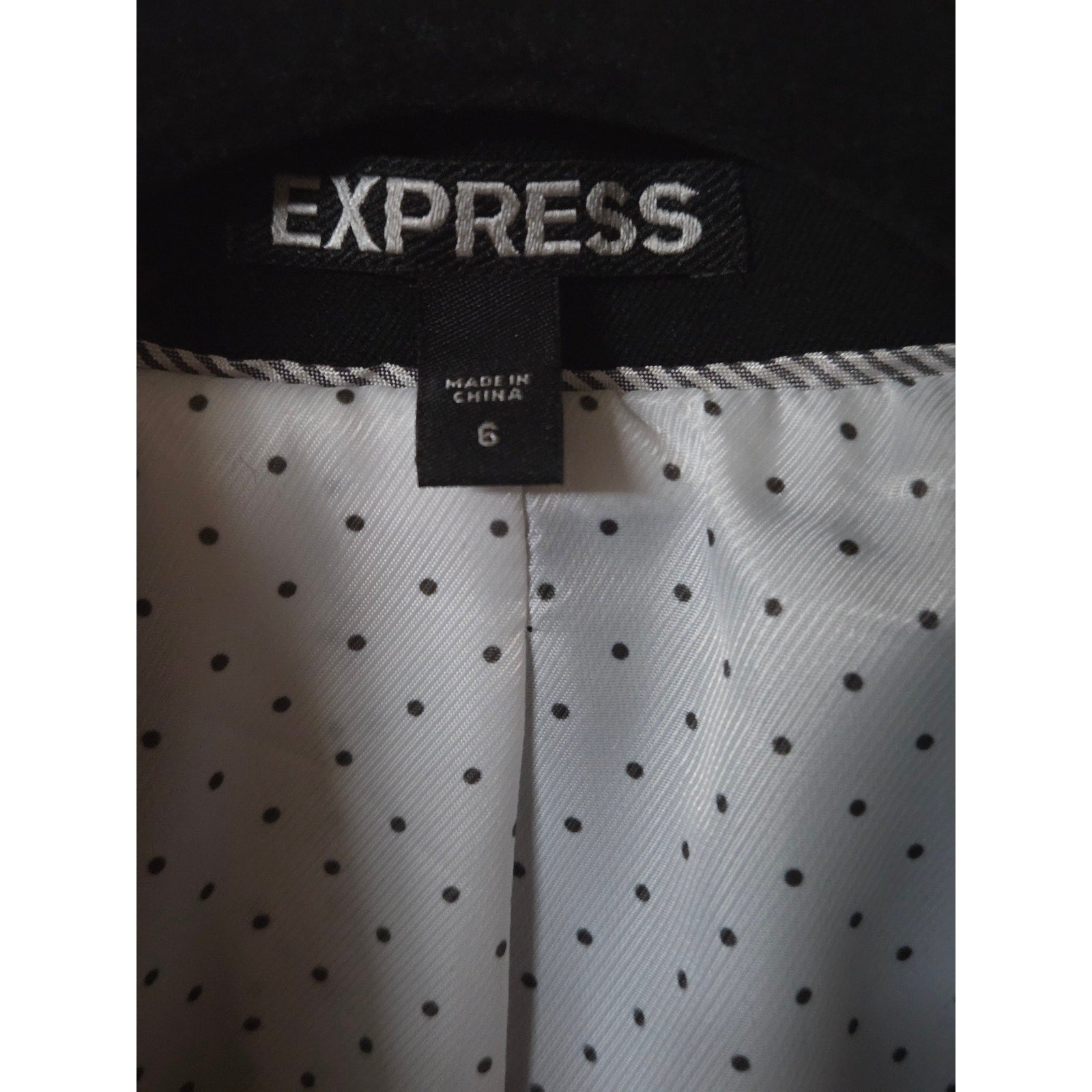Express One Button Tailored Blazer Women's Size 4