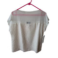 NWT Donna Karen New York Short Sleve Blouse Size M