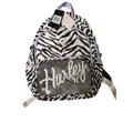 NWT Hurley Girls Blk/Wht Flip Up or Down Backpack 4A7180-K25
