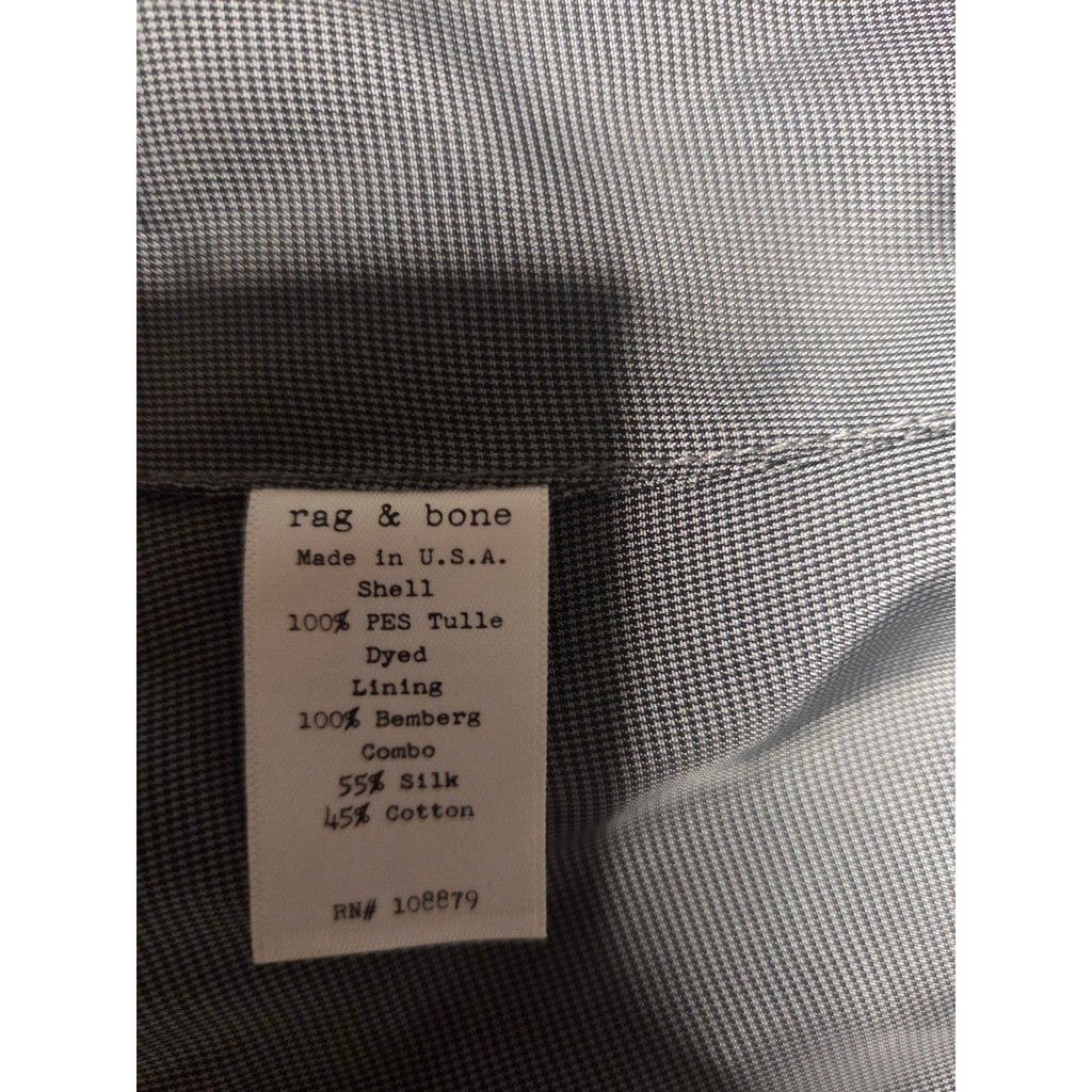 NWOT Rag & Bone Black Soiree Sequin Vest Women's Size 8
