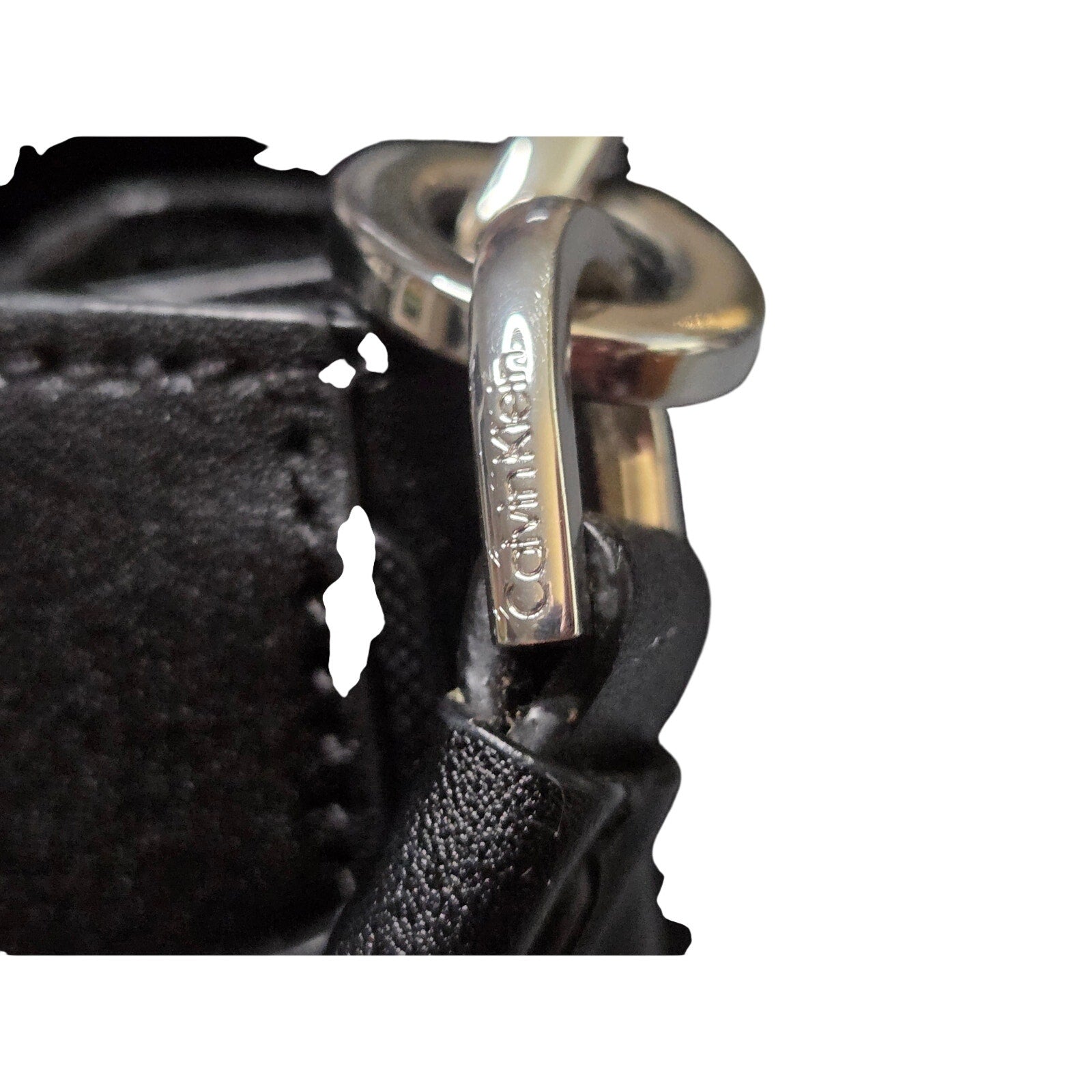 Calvin Klein Leather Tessie Satchel/Purse