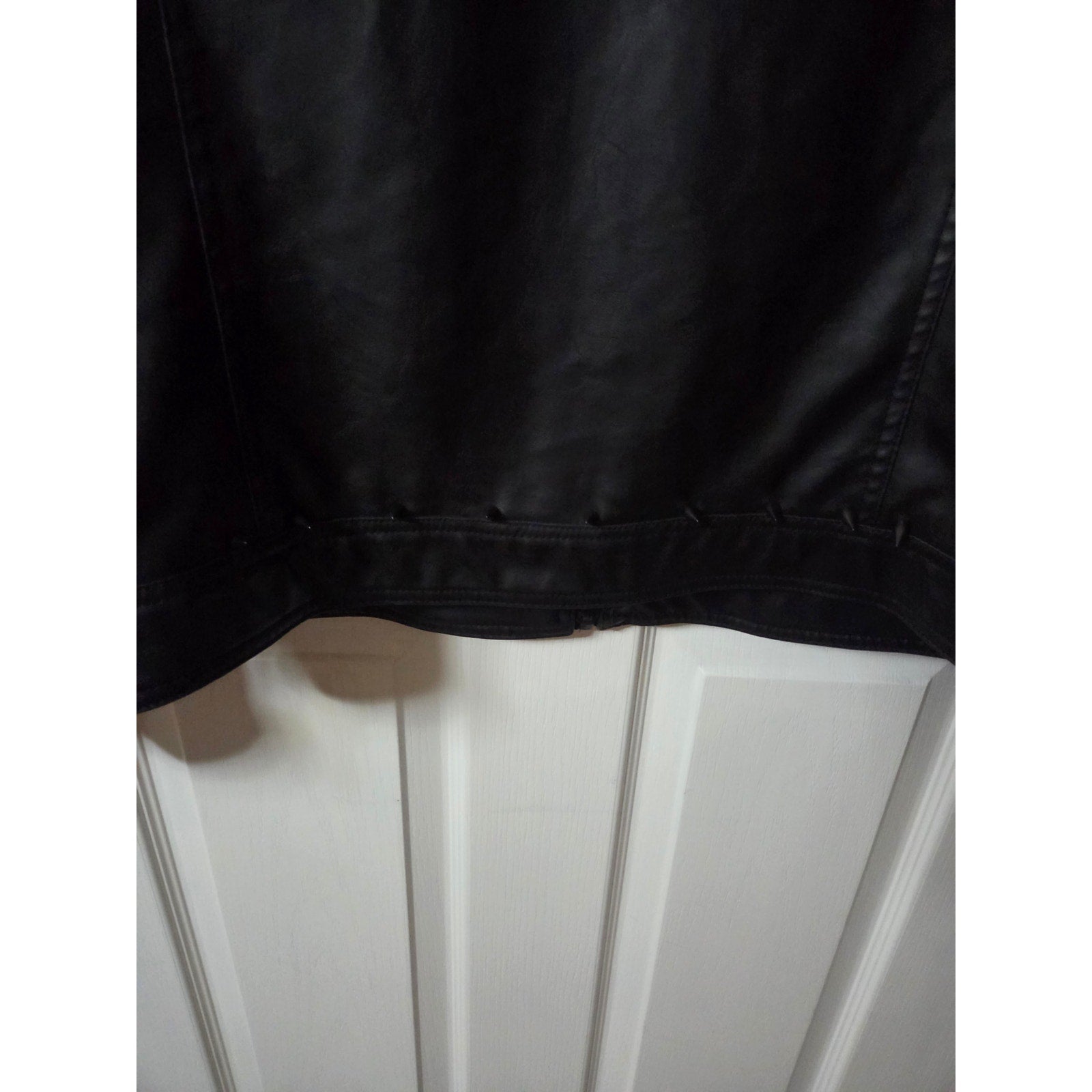 Expelled Vintage Faux Leather Jacket with Custom Metal Spikes Men's Size L