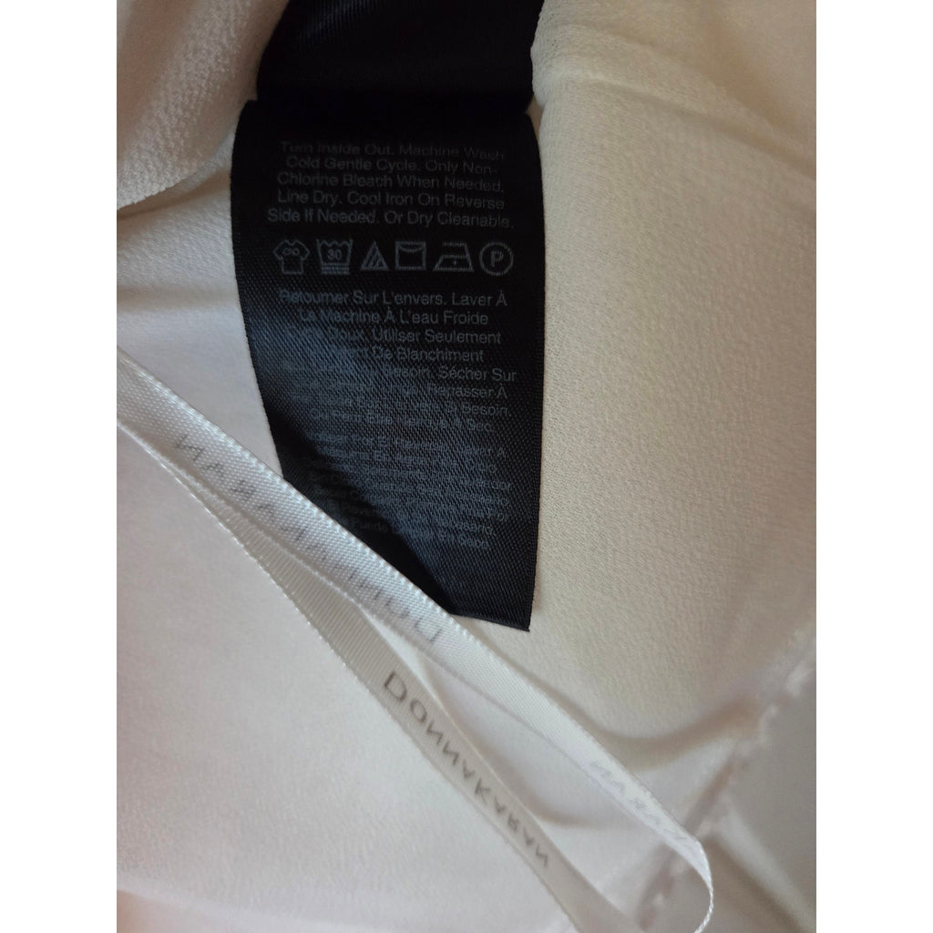 NWT Donna Karen New York Short Sleve Blouse Size M