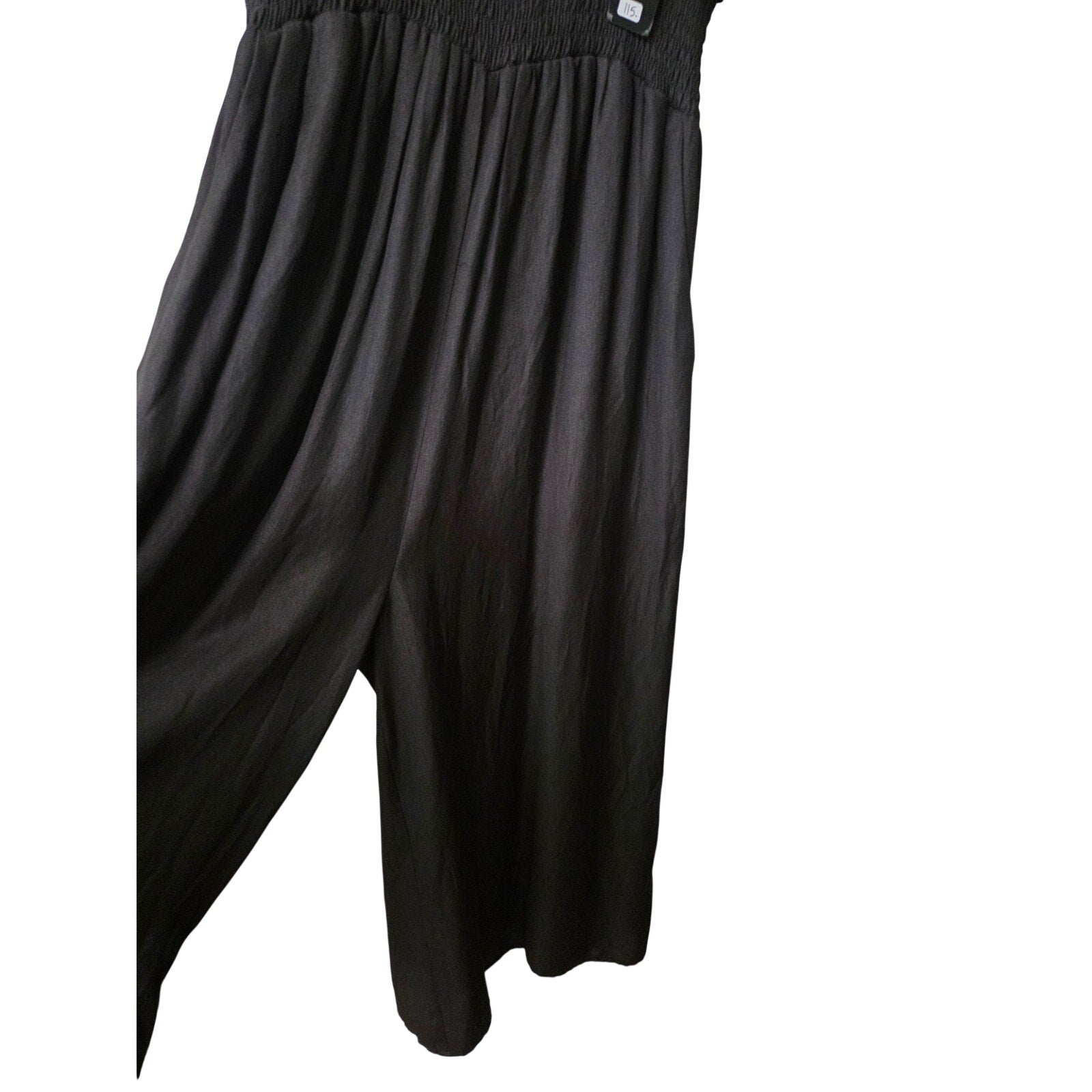 NWT Bobi Black Wide leg Jumpsuit/Romper Women's Size M