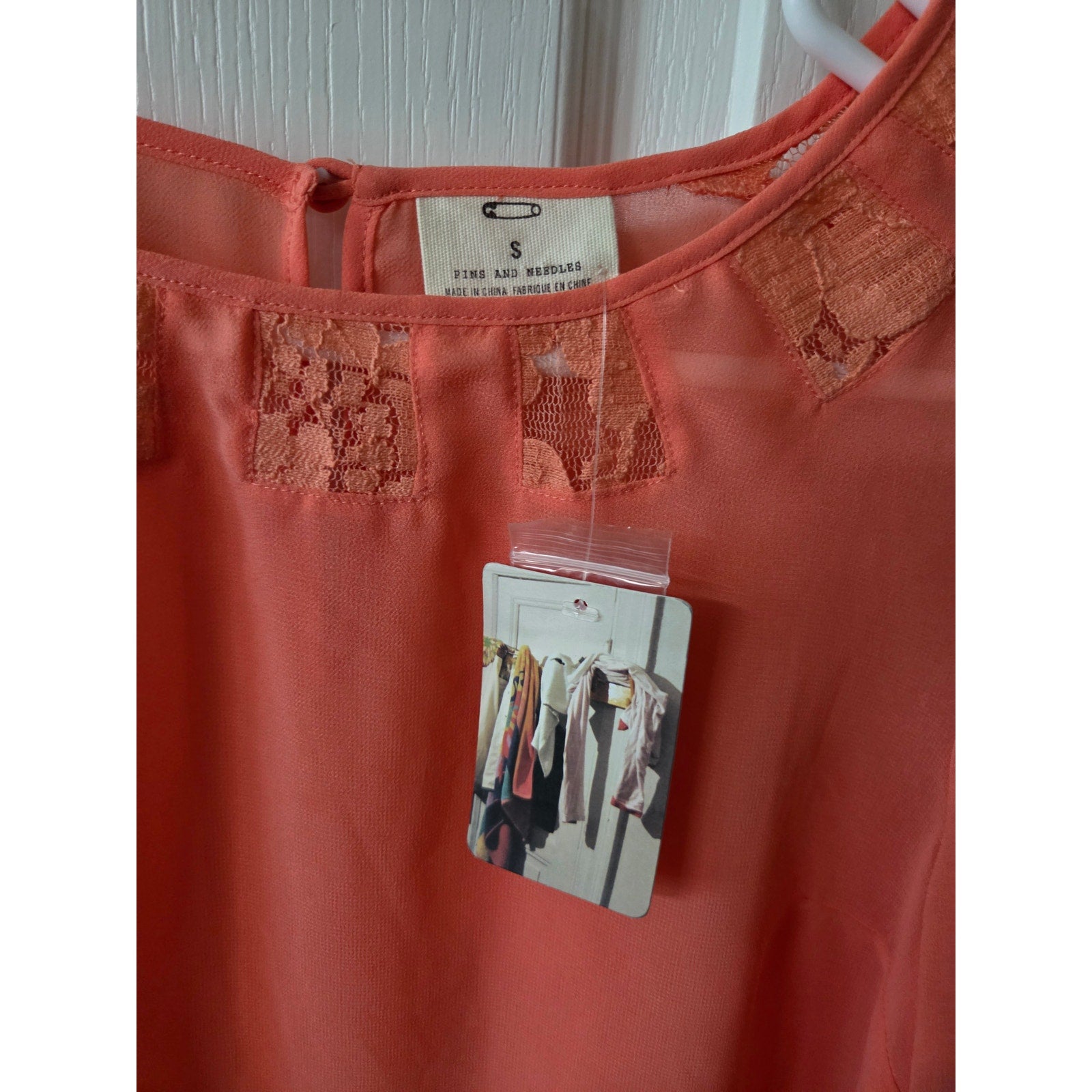 NWT Pins and Needles Long Sleeve Blouse Size S