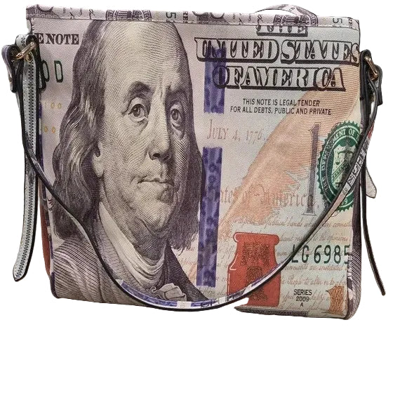 100 Dollar Bill Currency Print Tote Bag0