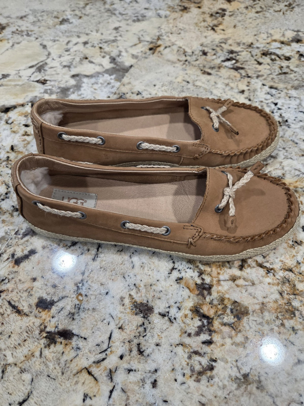 UGG Chivon Espadrille Moccasin Women's Size 8.51