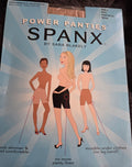New Spanx Power Panties Performance Underwear Bare Size C0