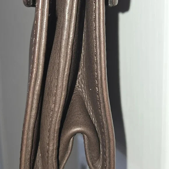 NWOT Brown leather Fossil Crossbody Bag5