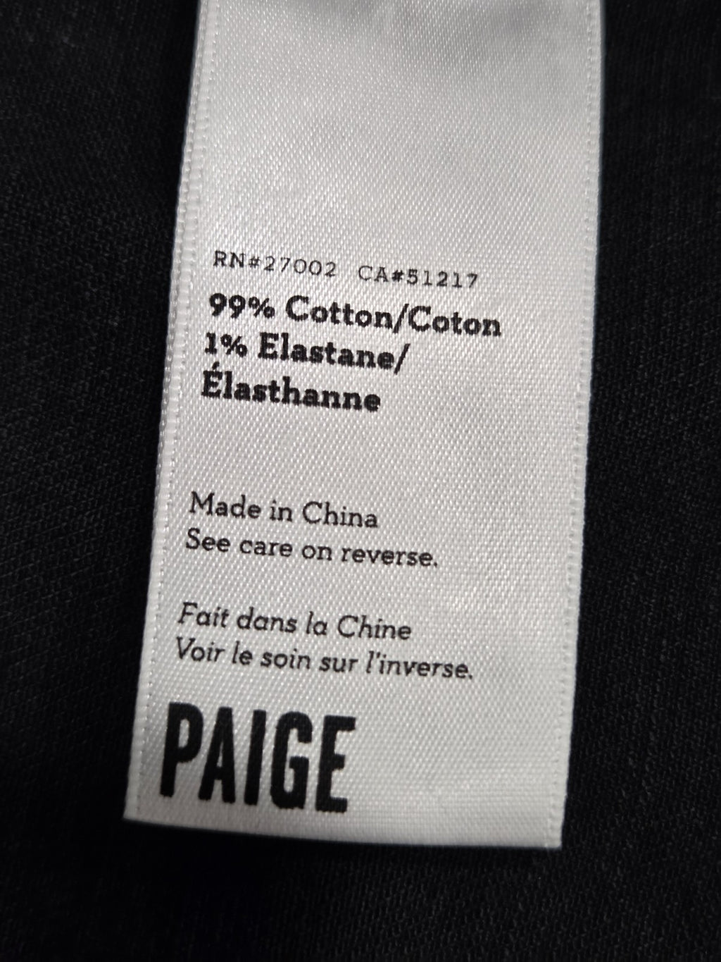Paige Mens Black Distressed Jean Jacket Size Xl7