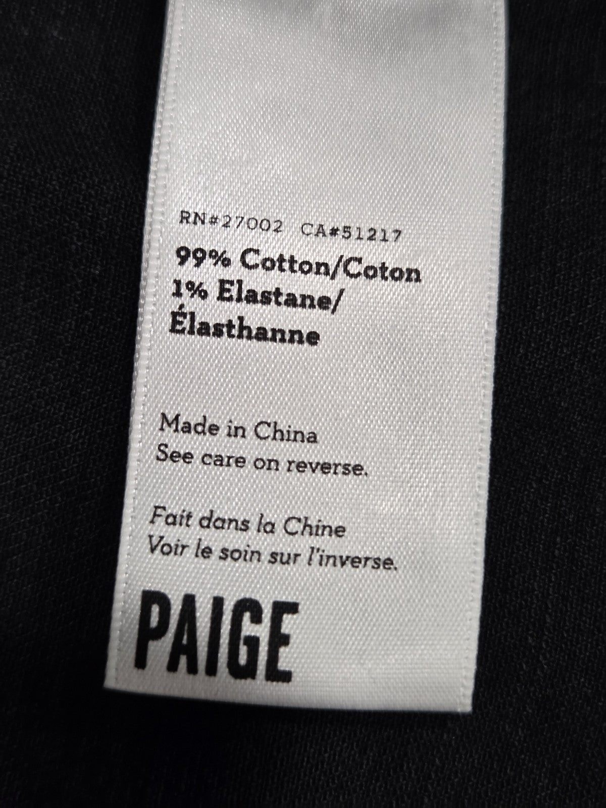 Paige Mens Black Distressed Jean Jacket Size Xl7