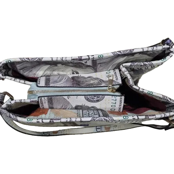 100 Dollar Bill Currency Print Tote Bag3