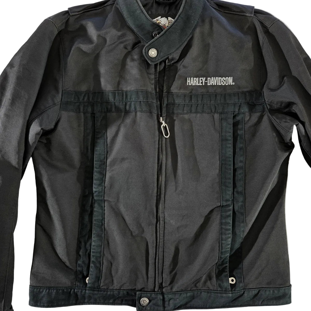 Harley Davidson Black Riding Jacket Mens's Size M9