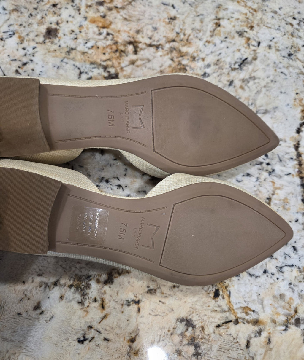 Marc Fisher LTD Sunny Half doorway Flats Women's Size 7.55