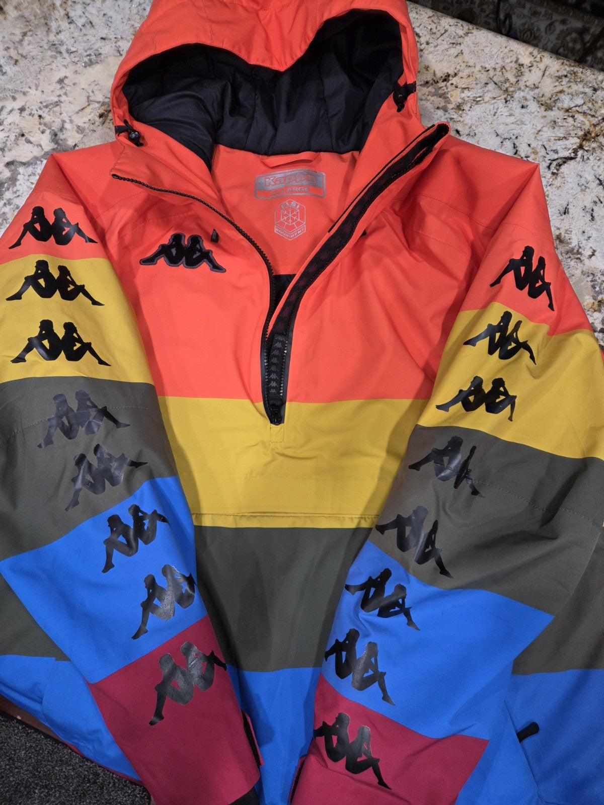 Kappa 6CENTO 644B bunda Duhova 2XL0