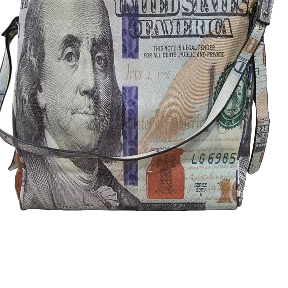 100 Dollar Bill Currency Print Tote Bag2