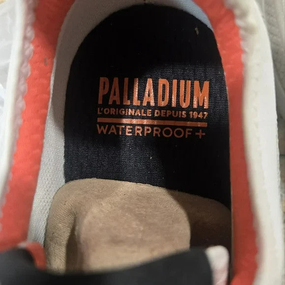 NIB Palladium Travel Lite Waterproof Drawstring Low Top Shoes Size W 7/M 5.56