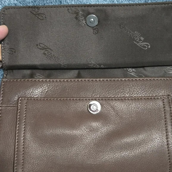 NWOT Brown leather Fossil Crossbody Bag7