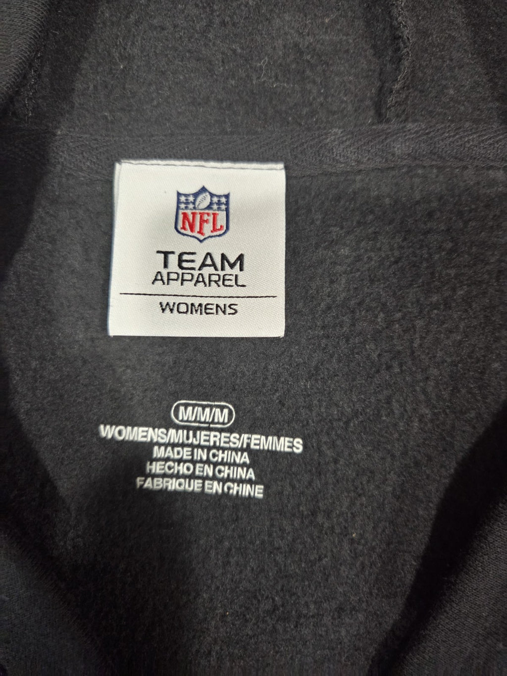 San Francisco 49ers V Neck Hoodie Women's Size M2