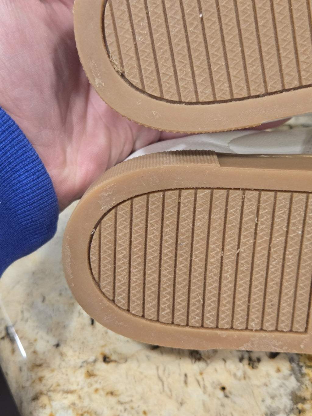 Sincerely Jules White/Tan Lace Sneakers Bailey Size 8.5 NWOB8