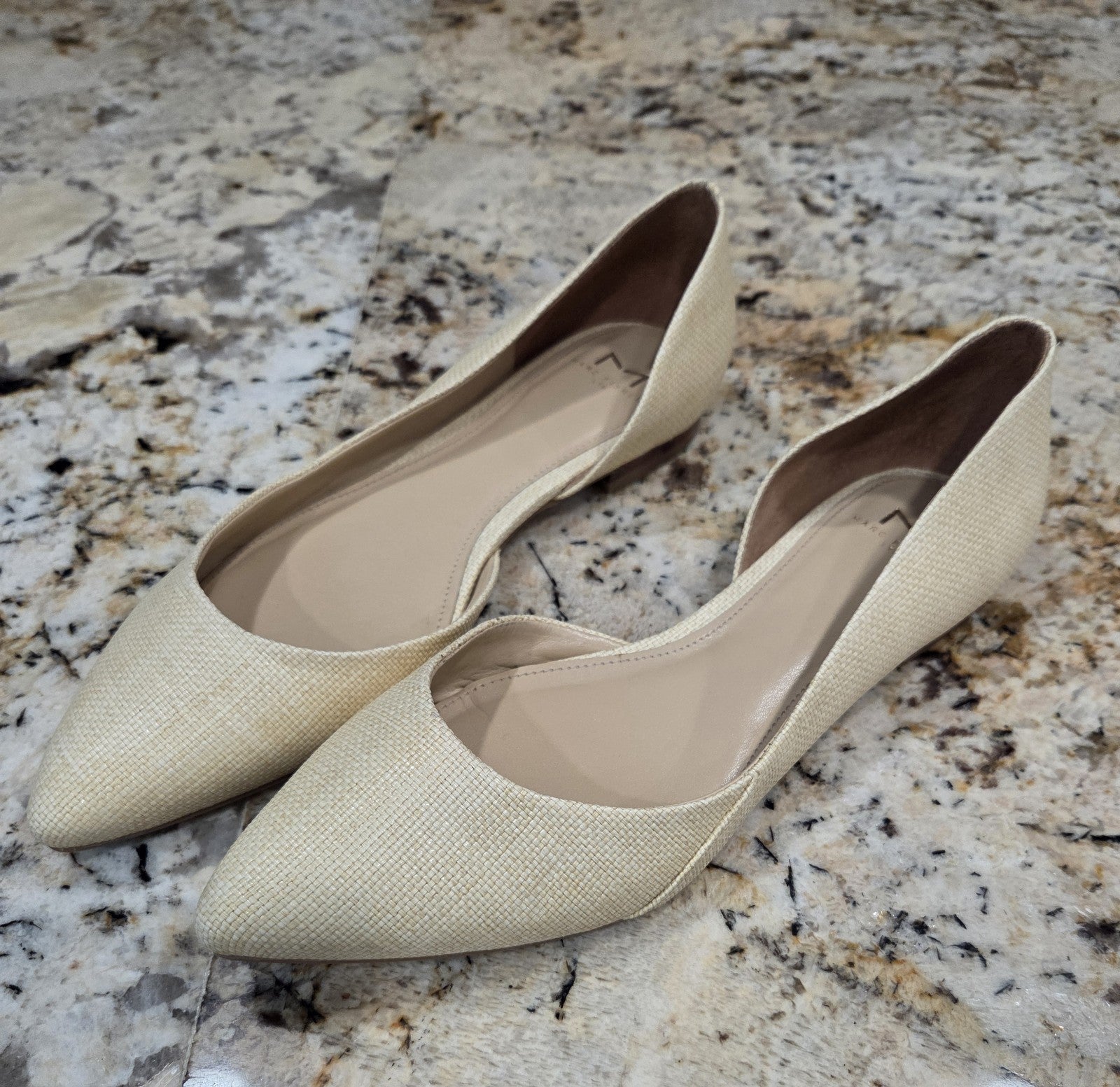 Marc Fisher LTD Sunny Half doorway Flats Women's Size 7.50