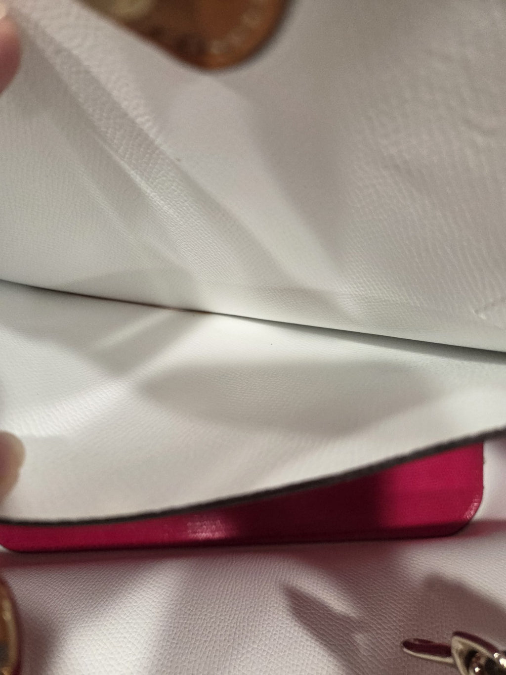 Dooney & Bourke Janette Tote Fuchsia/White4