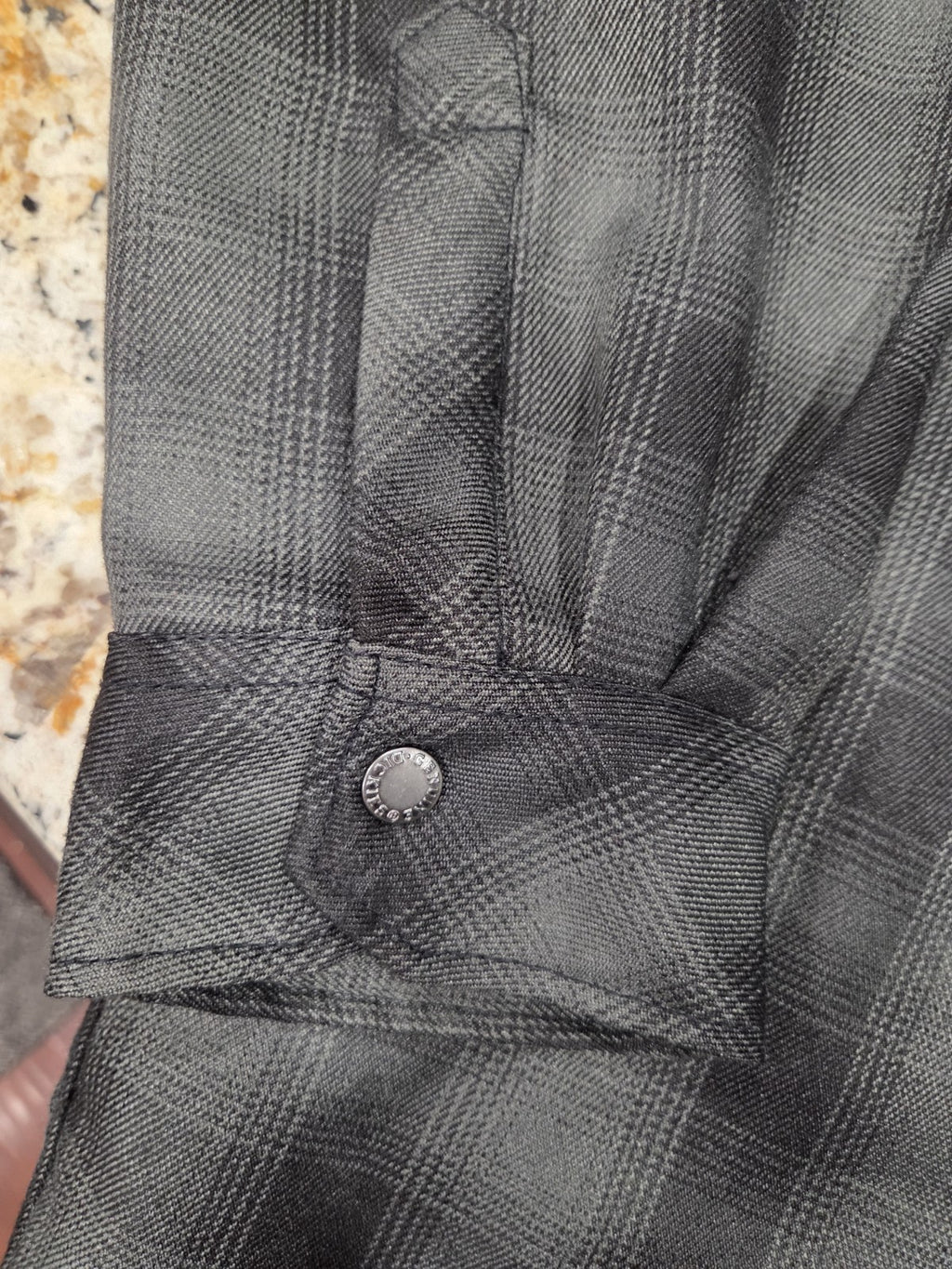 NWOT Dickies Men's Water Repellent Hooded Flannel Shirt Jacket Size 3XL Gry/Blk3