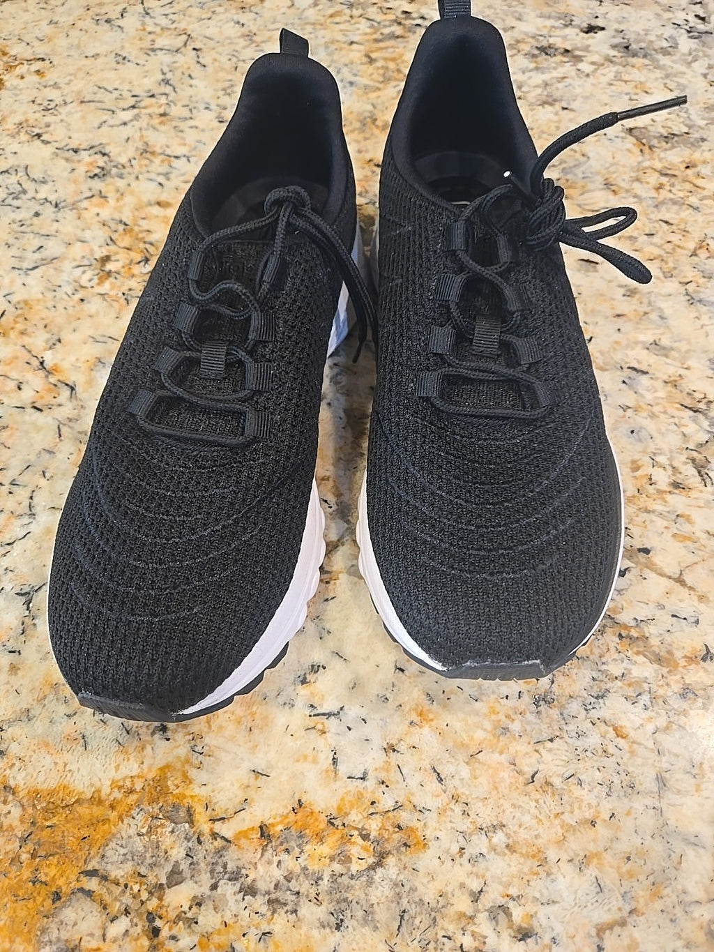 NEW Propet Women's Black Knit Mesh Athletic Sneakers Size 9.5 6