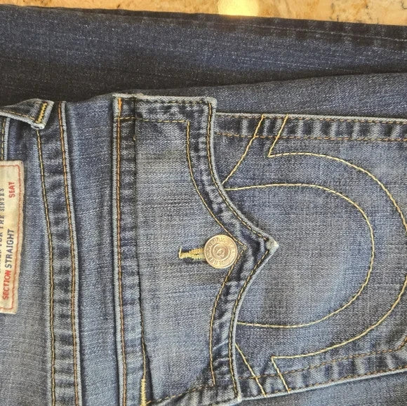 True Religion Men's Classic Boot Cut Jeans Size 331