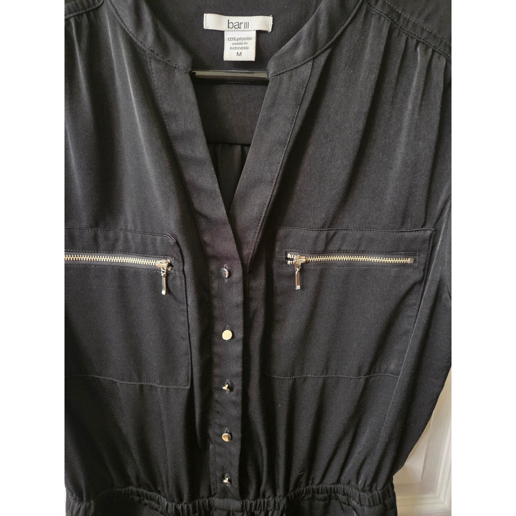 Bar III Black Jumpsuit Women's Size M