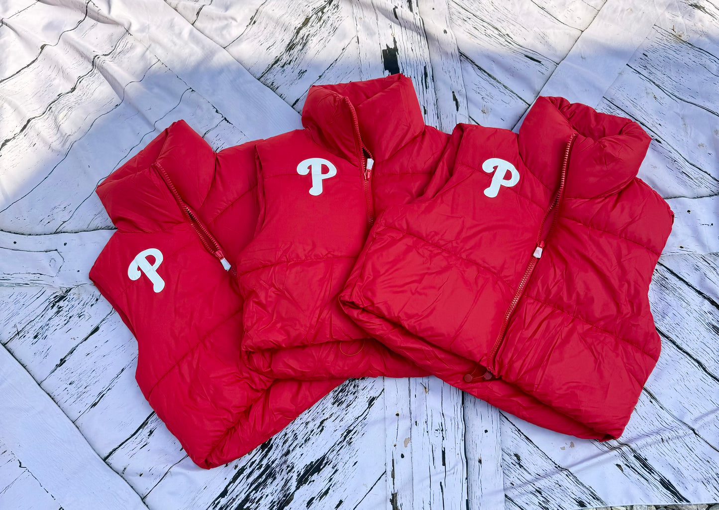 Phillies Cropped Puffer