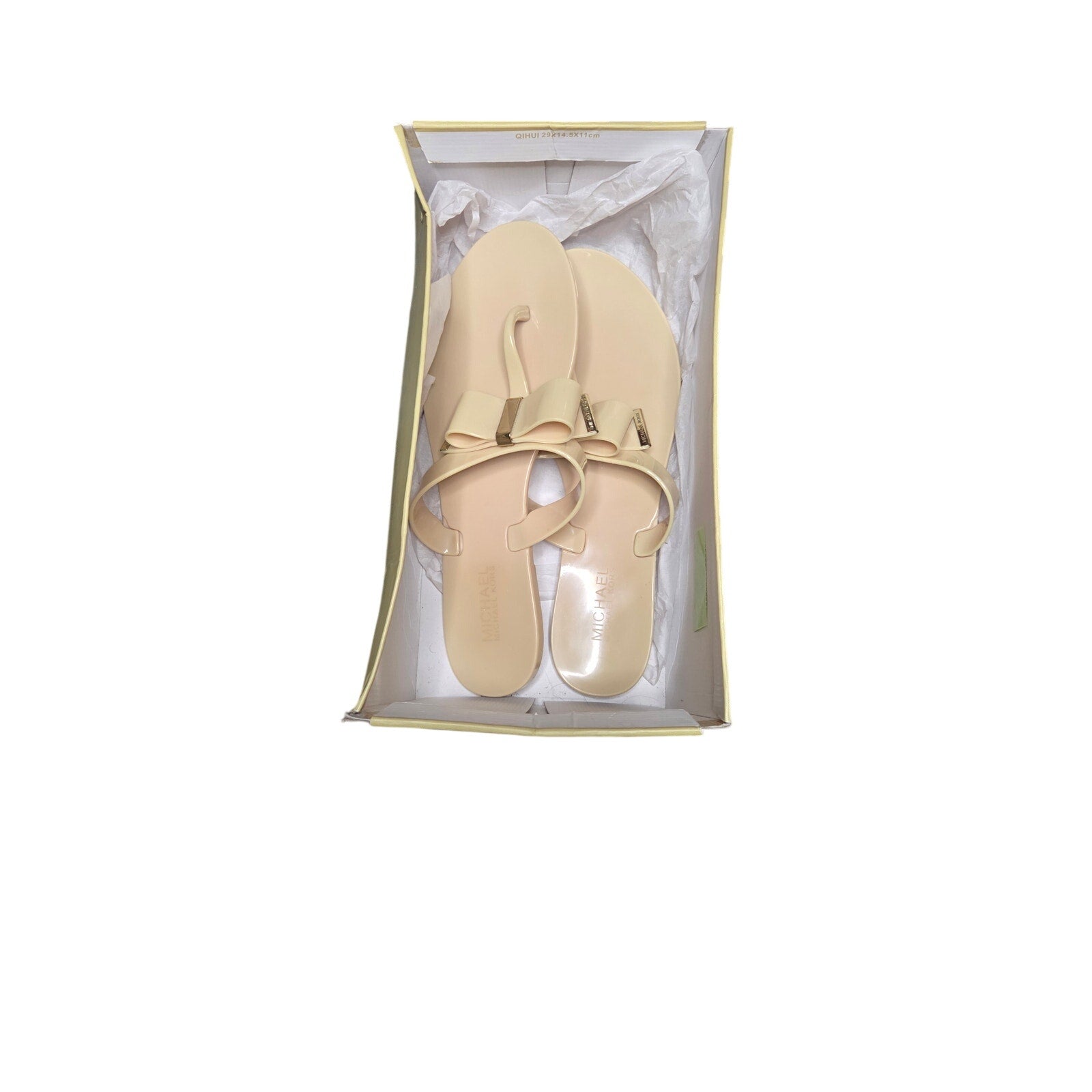 Michael Kors Kayden Bow Thong Sandals Women's Size 9