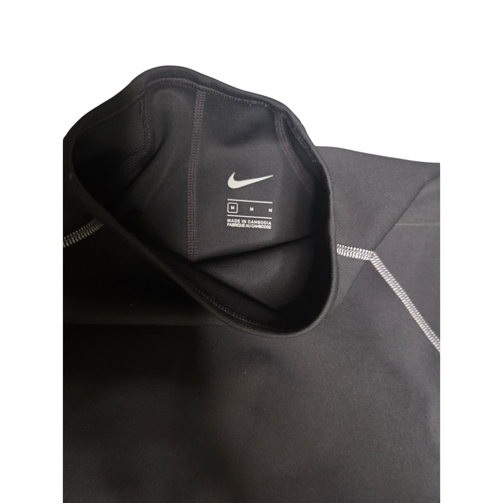 Nike Reflective Cropped Long Sleeve Top CK7806-010 Size M