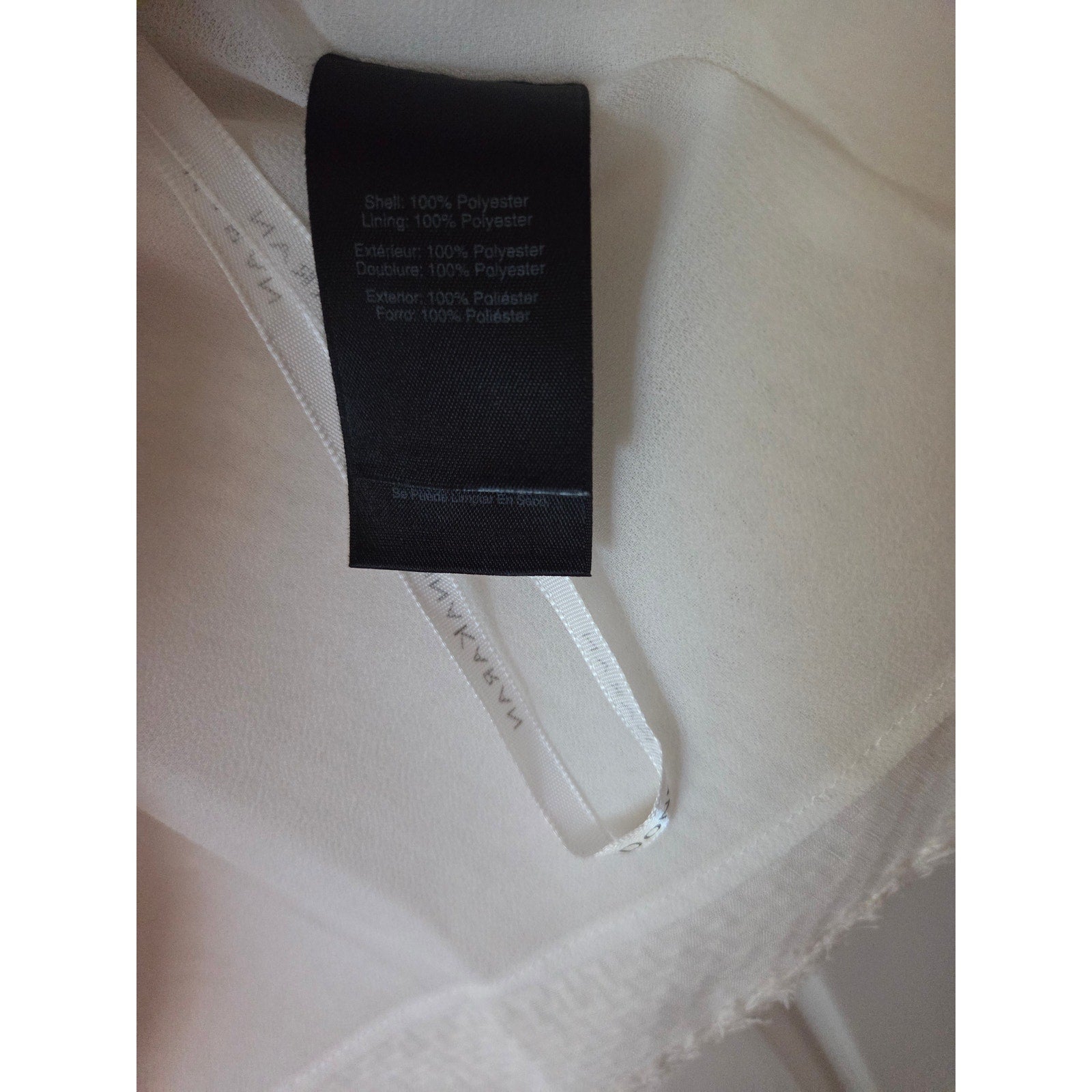 NWT Donna Karen New York Short Sleve Blouse Size M