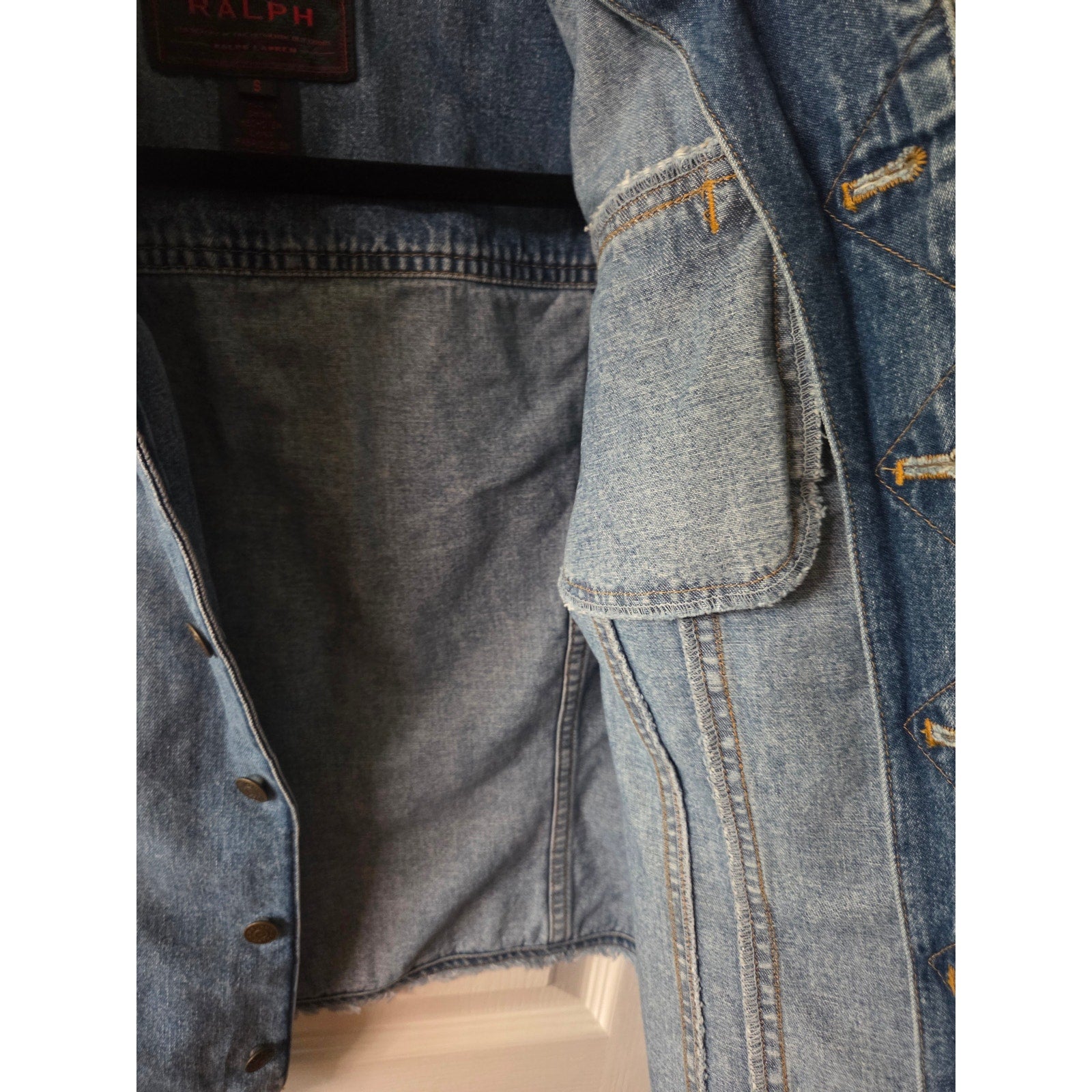 Vintage Ralph Lauren light blue Denim Jacket Women's Size Small