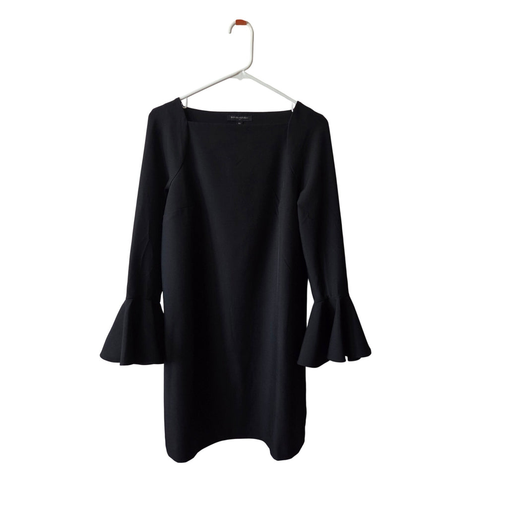 NWT Banana Republic Dress with Flared Bell Sleeves Women's Size XS