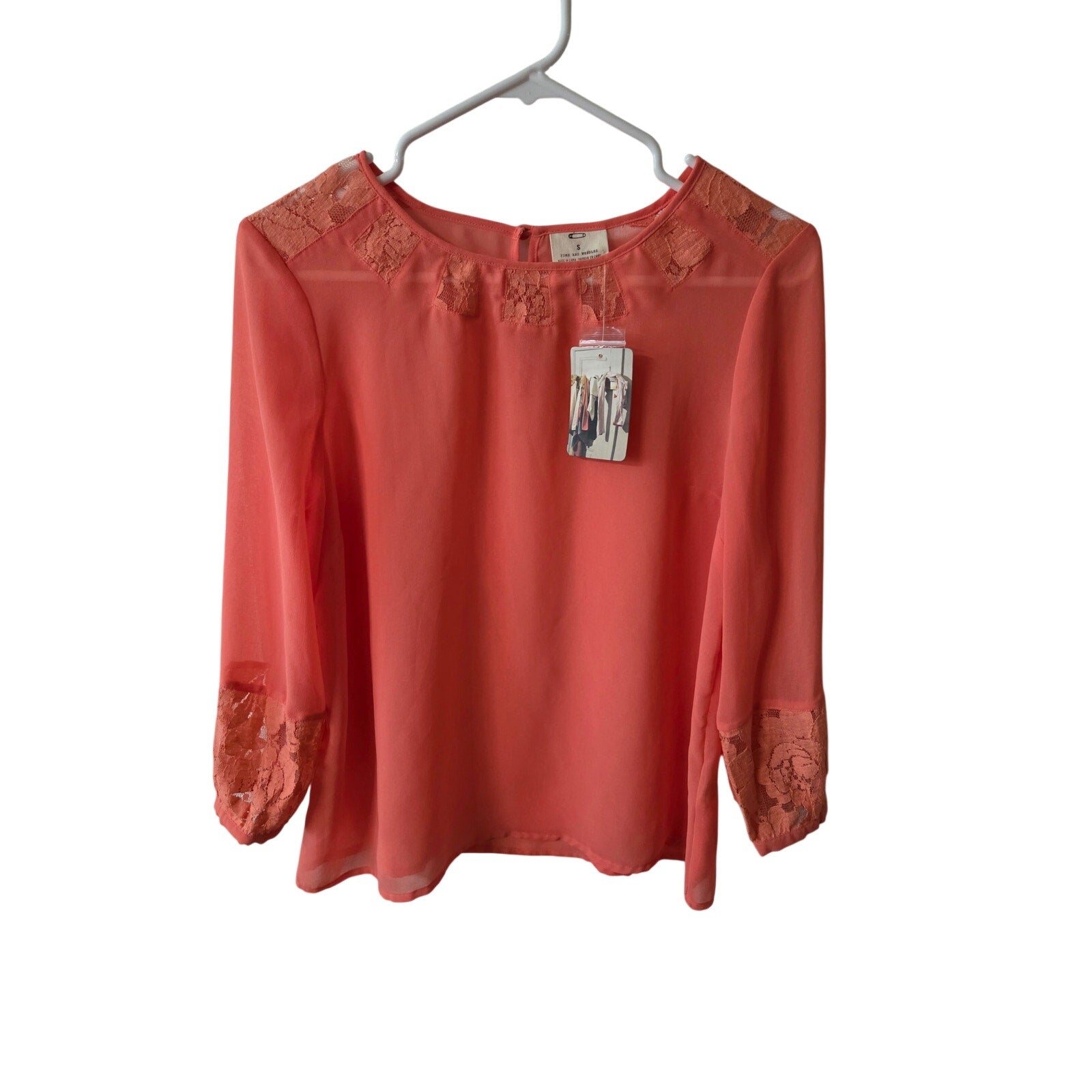 NWT Pins and Needles Long Sleeve Blouse Size S