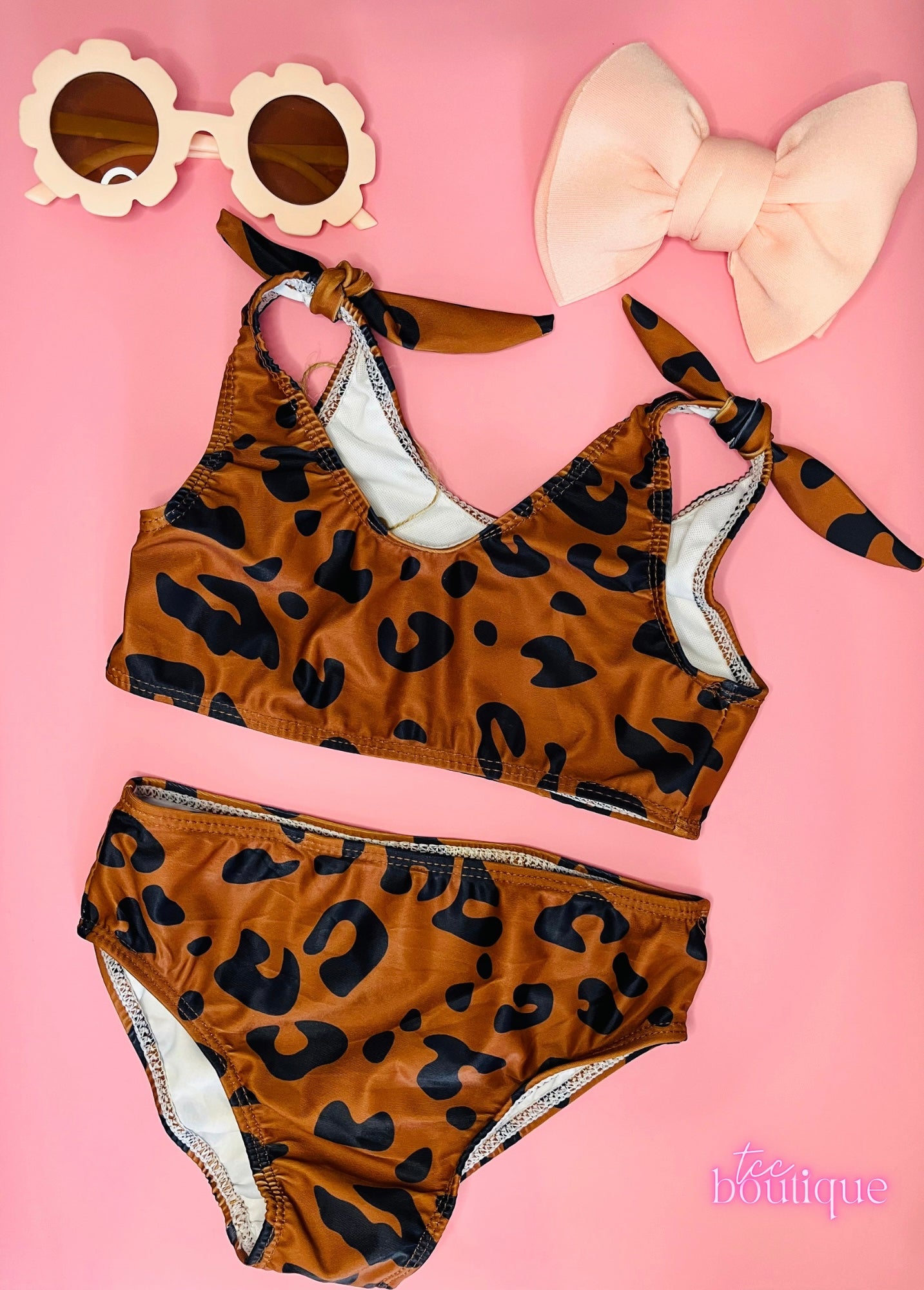 Leopard Toddler Bikini