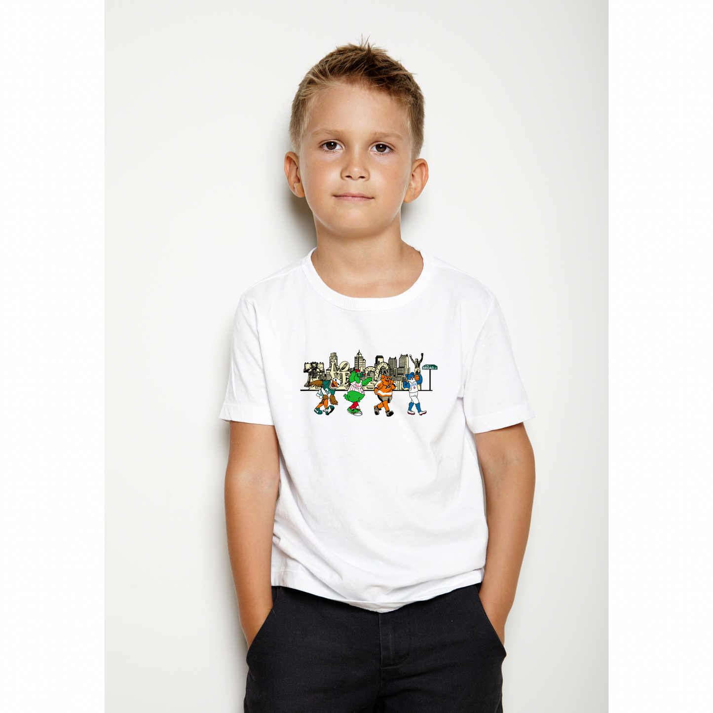 Youth Philly Mascot Tee