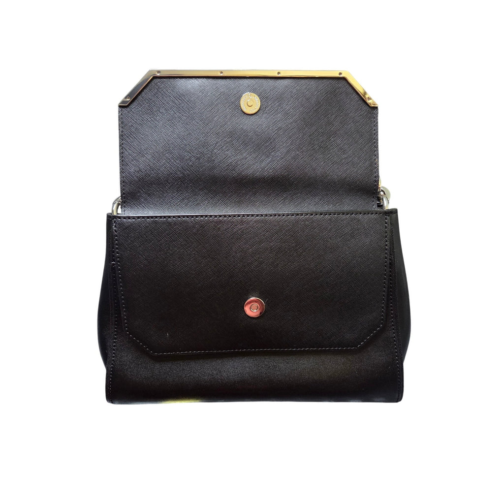 Calvin Klein Leather Tessie Satchel/Purse