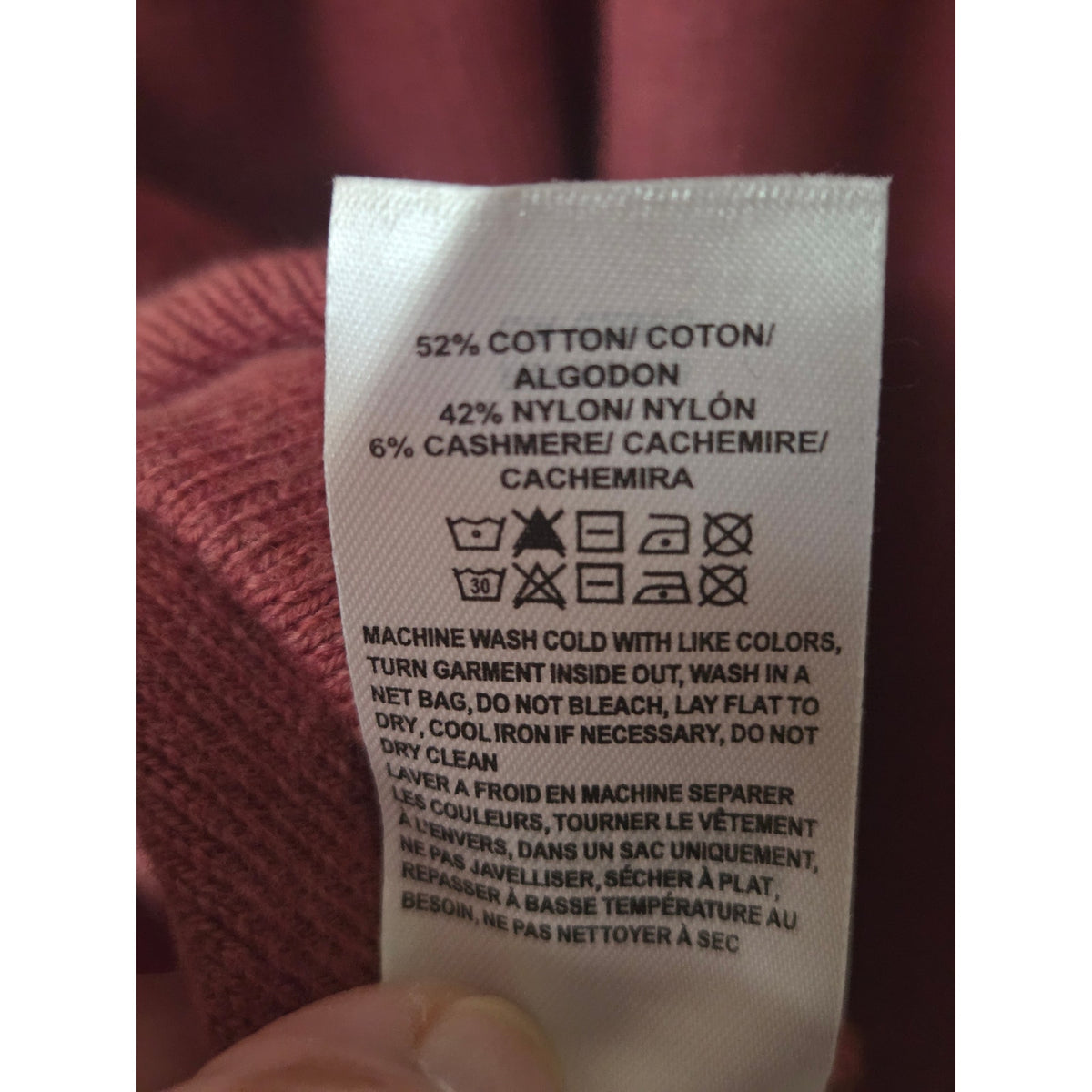 NWT Lucky V-Neck Sweater Women's Size L
