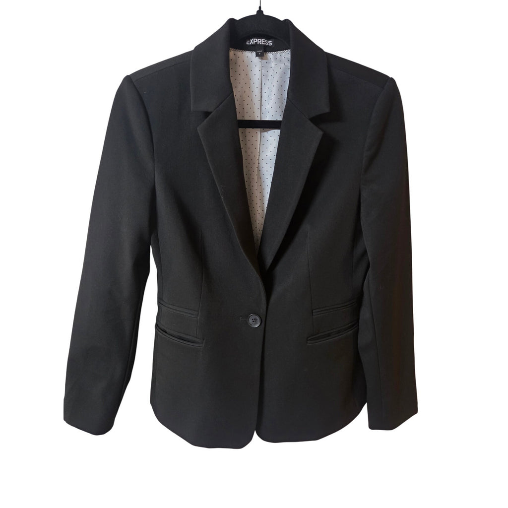 Express One Button Tailored Blazer Women's Size 4