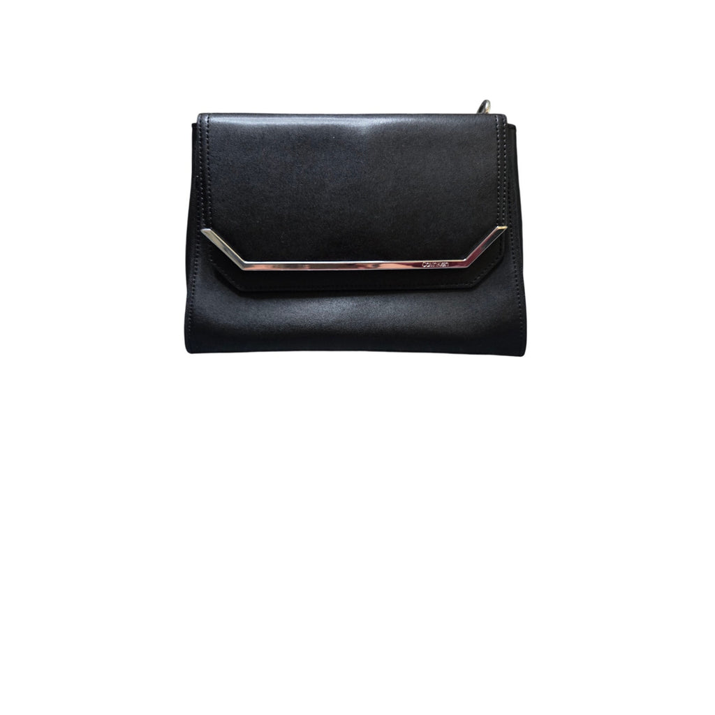 Calvin Klein Leather Tessie Satchel/Purse